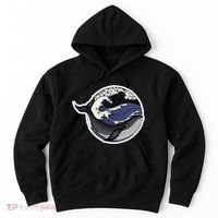 Blue Whale Great Wave Hoodie thumb 0