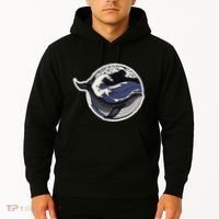 Blue Whale Great Wave Hoodie thumb 2
