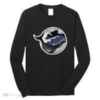 Blue Whale Great Wave Long Sleeve Shirt thumb 0