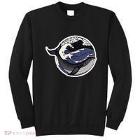 Blue Whale Great Wave Sweatshirt thumb 0