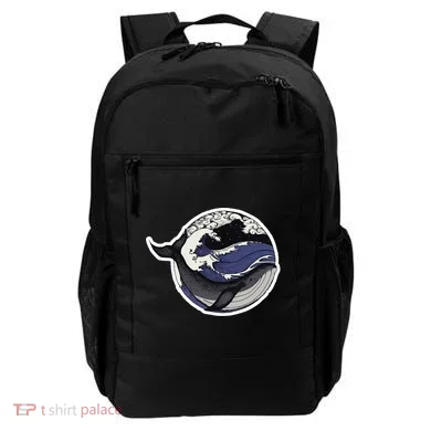 Blue Whale Great Wave Backpack