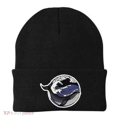 Blue Whale Great Wave Beanie
