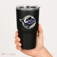 Blue Whale Great Wave Tumbler thumb 2