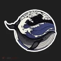 Blue Whale Great Wave Tumbler thumb 3