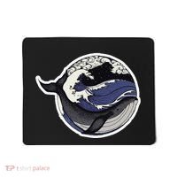 Blue Whale Great Wave Mousepad thumb 0