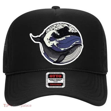 Blue Whale Great Wave Hat
