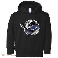 Blue Whale Great Wave Toddler Hoodie thumb 0