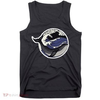 Blue Whale Great Wave Tank Top
