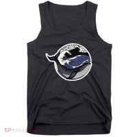 Blue Whale Great Wave Tank Top thumb 0