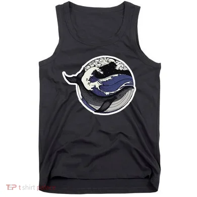 Blue Whale Great Wave Tank Top