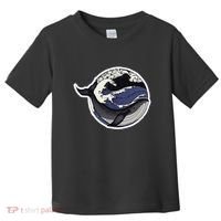 Blue Whale Great Wave Toddler T-Shirt thumb 0