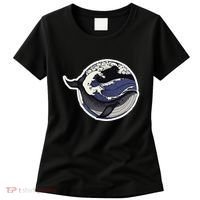 Blue Whale Great Wave Women's T-Shirt thumb 0