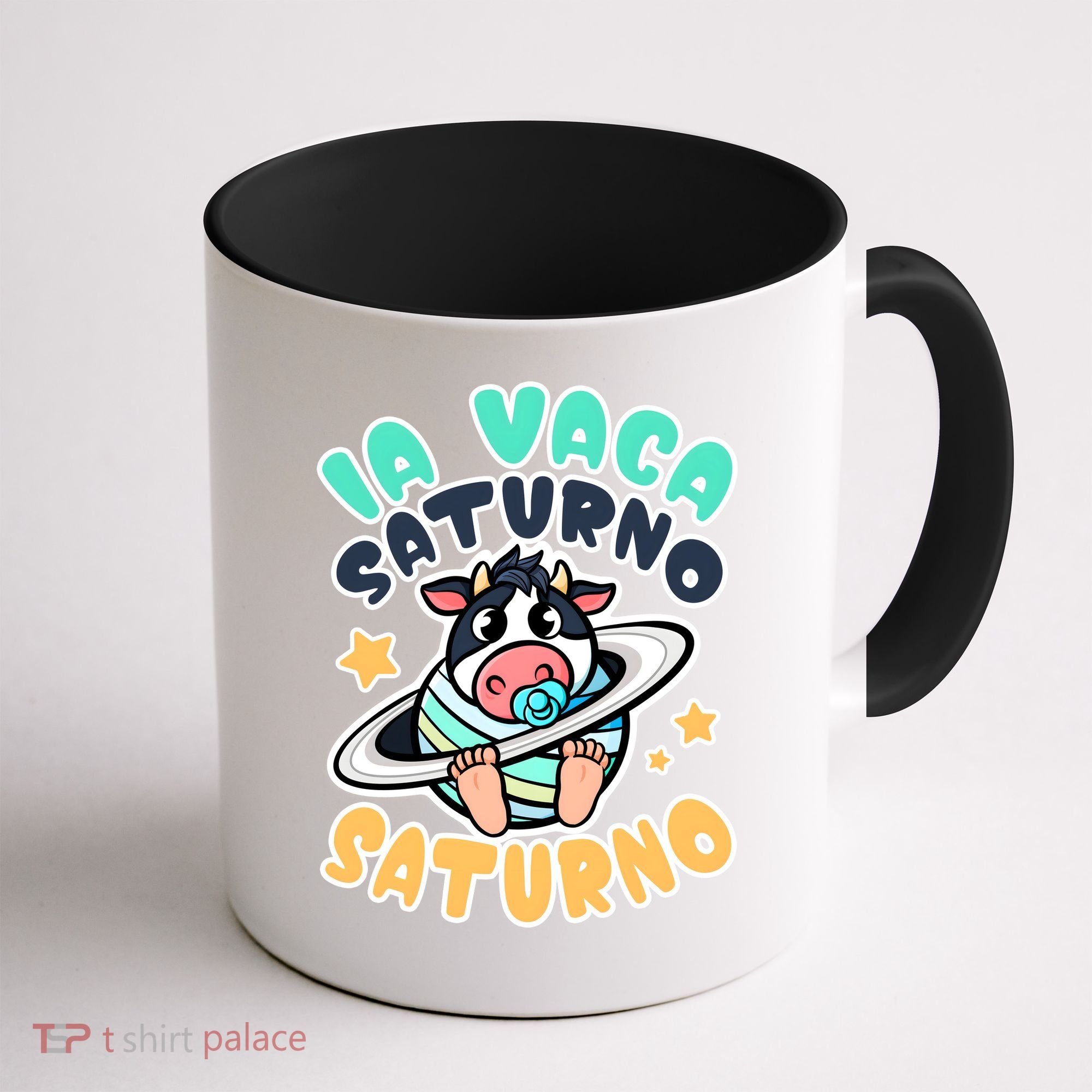 Brainrot La Vaca Saturno Saltunita Coffee Mug