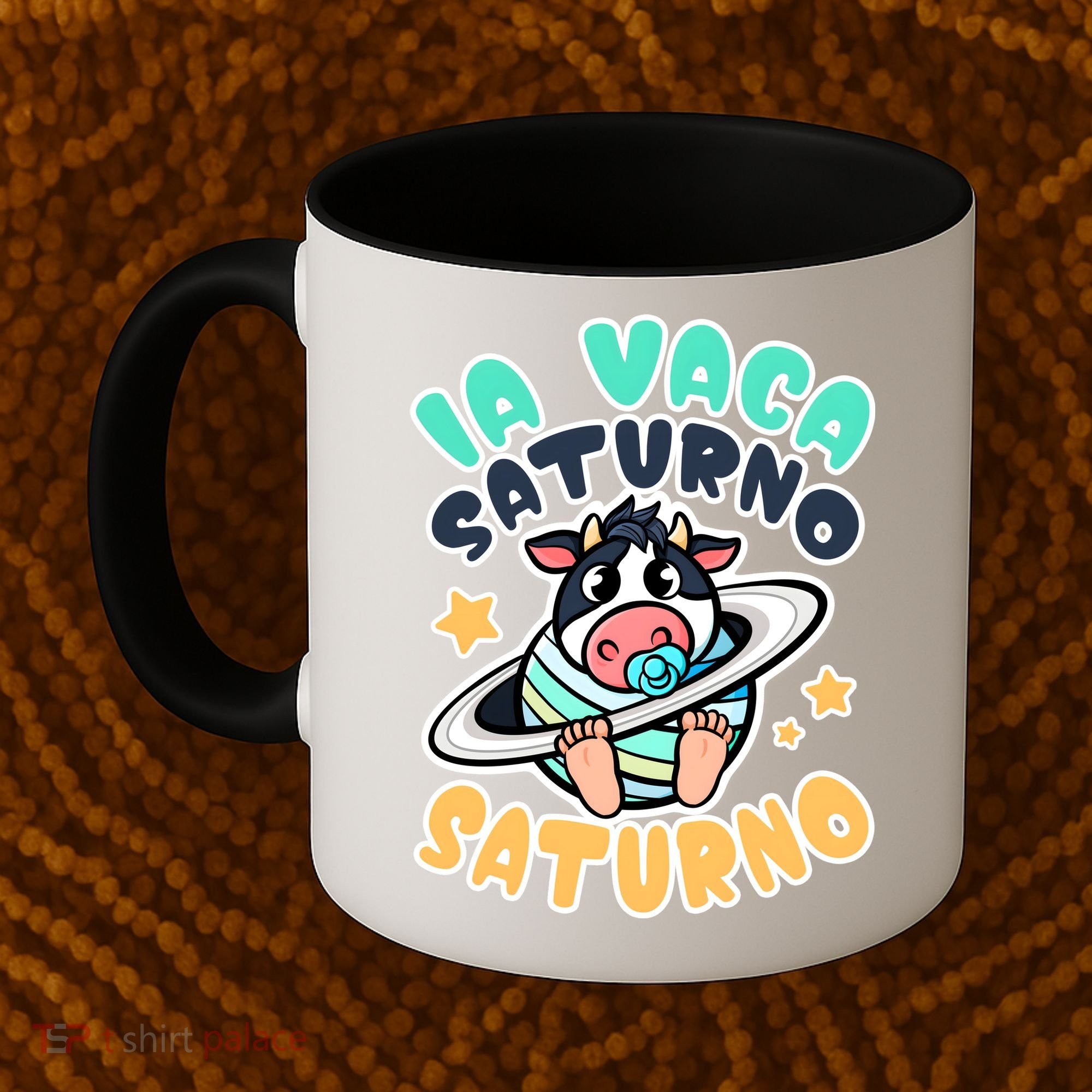 Brainrot La Vaca Saturno Saltunita Coffee Mug