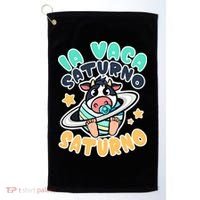 Brainrot La Vaca Saturno Saltunita Golf Towel thumb 0
