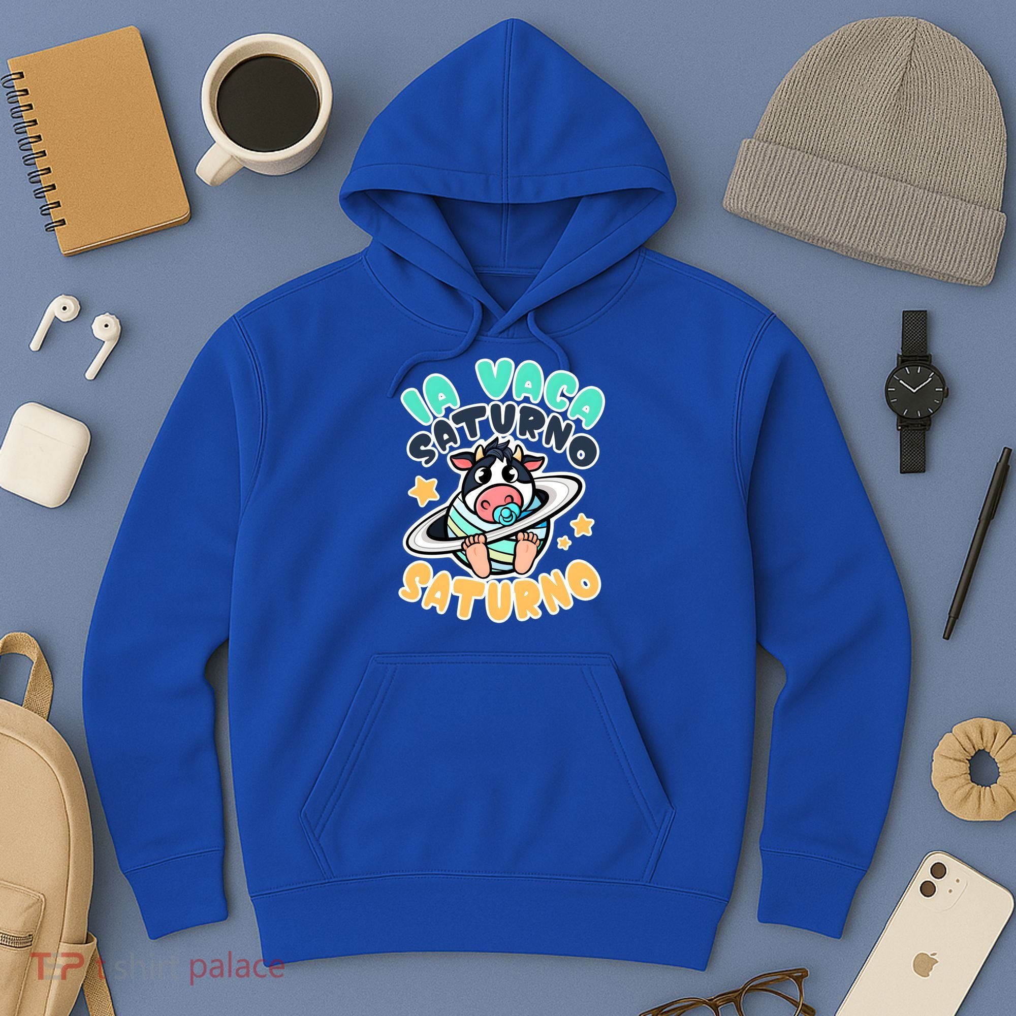 Brainrot La Vaca Saturno Saltunita Hoodie