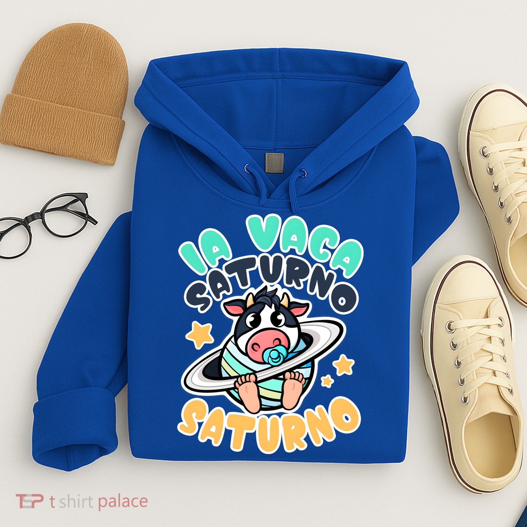 Brainrot La Vaca Saturno Saltunita Hoodie