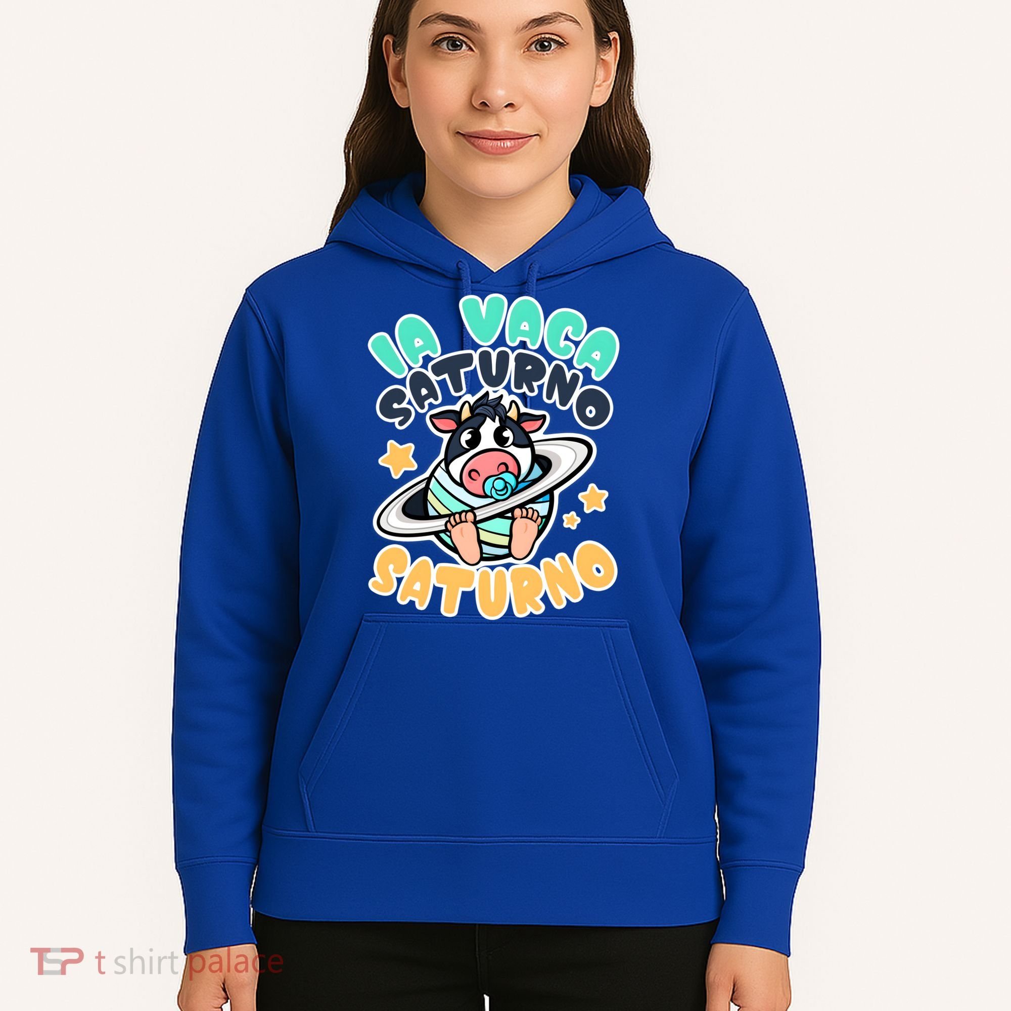 Brainrot La Vaca Saturno Saltunita Hoodie