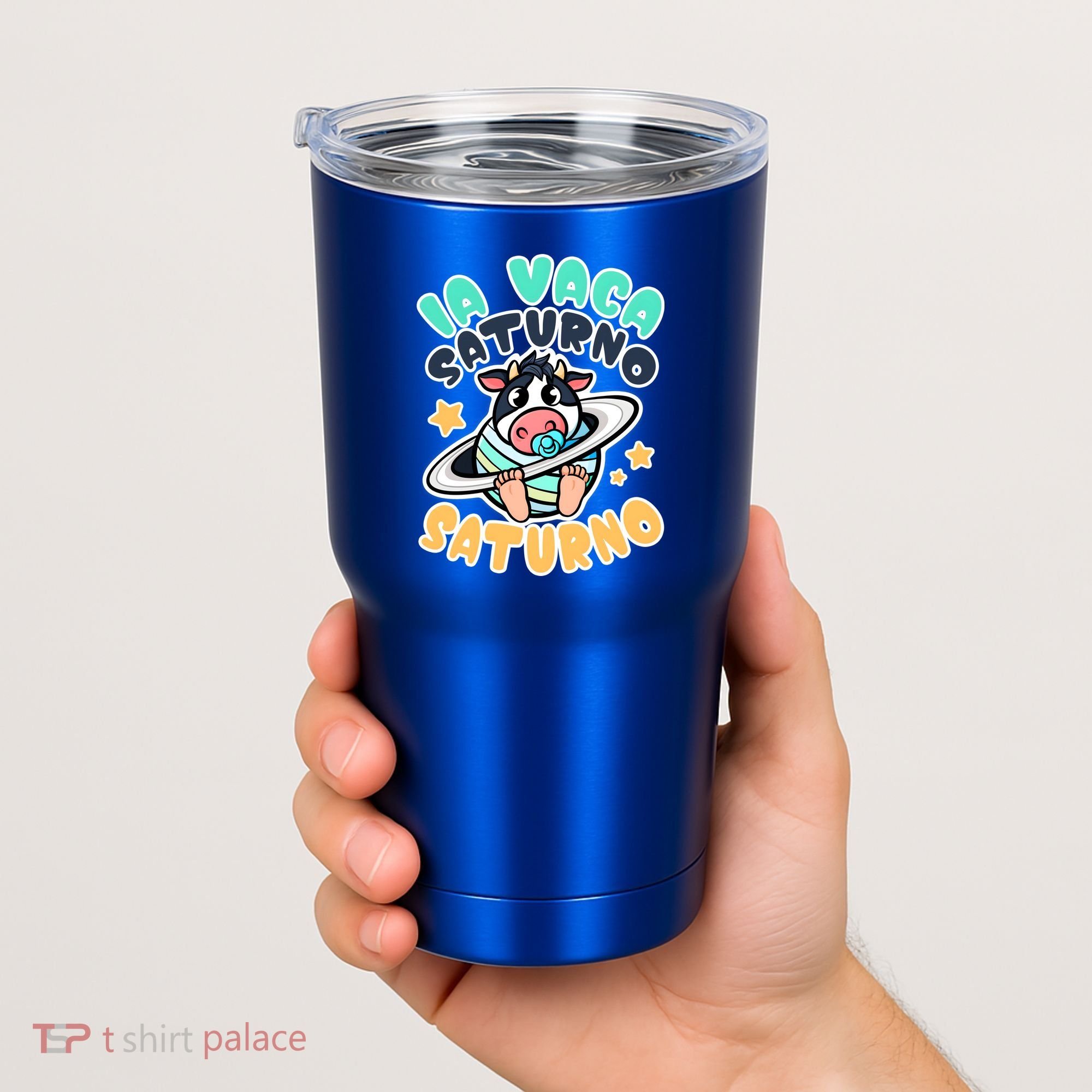 Brainrot La Vaca Saturno Saltunita Tumbler