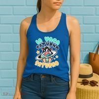 Brainrot La Vaca Saturno Saltunita Women's Tank Top thumb 2