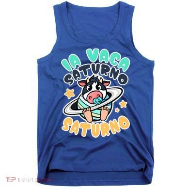 Brainrot La Vaca Saturno Saltunita Tank Top