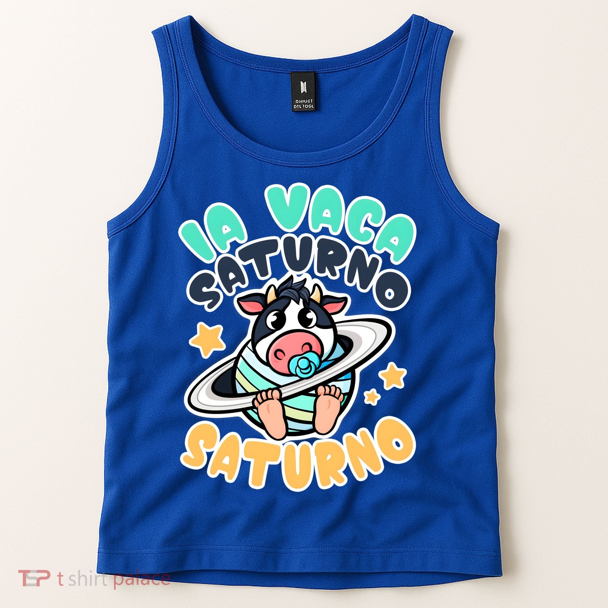 Brainrot La Vaca Saturno Saltunita Tank Top