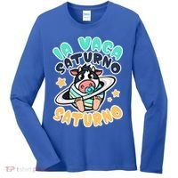 Brainrot La Vaca Saturno Saltunita Women's Long Sleeve Shirt thumb 0