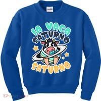 Brainrot La Vaca Saturno Saltunita Kids Sweatshirt thumb 0
