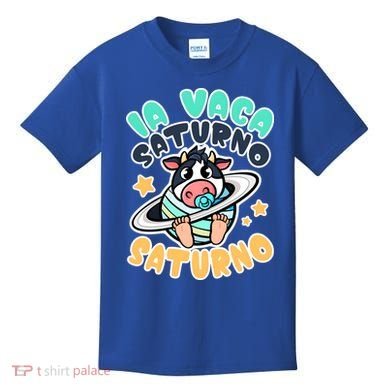 Brainrot La Vaca Saturno Saltunita Kids T-Shirt