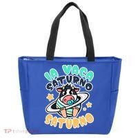 Brainrot La Vaca Saturno Saltunita Tote Bag thumb 0