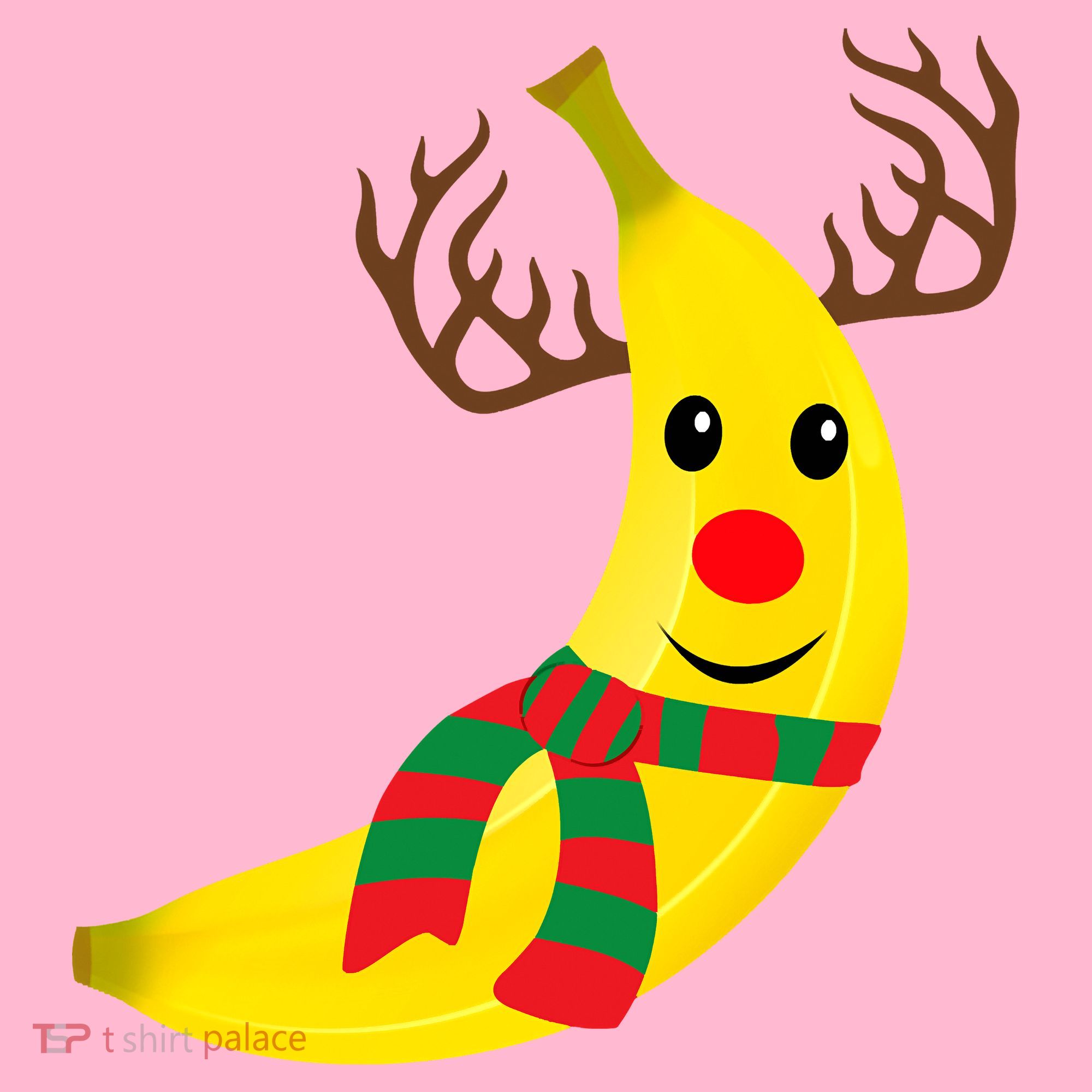 Banana Lover Xmas Gift Ugly Banana Christmas Sweater Coaster