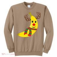 Banana Lover Xmas Gift Ugly Banana Christmas Sweater Sweatshirt thumb 0