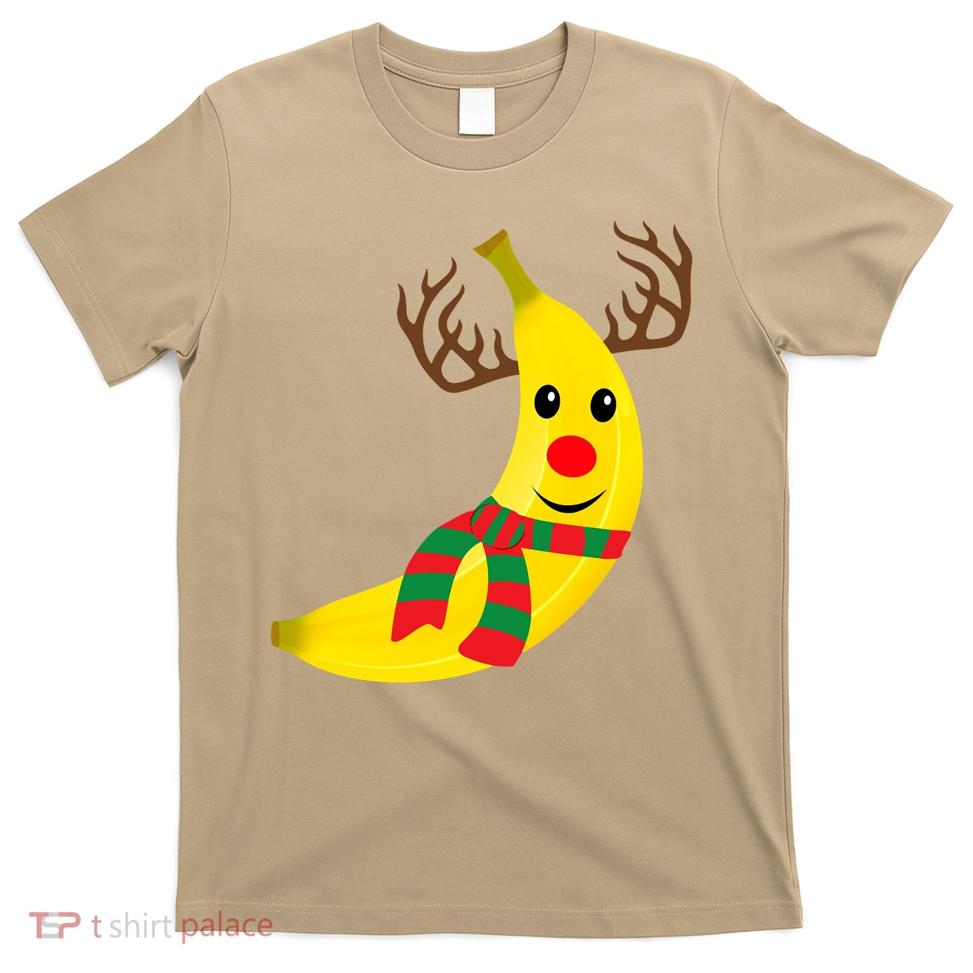 Banana Lover Xmas Gift Ugly Banana Christmas Sweater T-Shirt