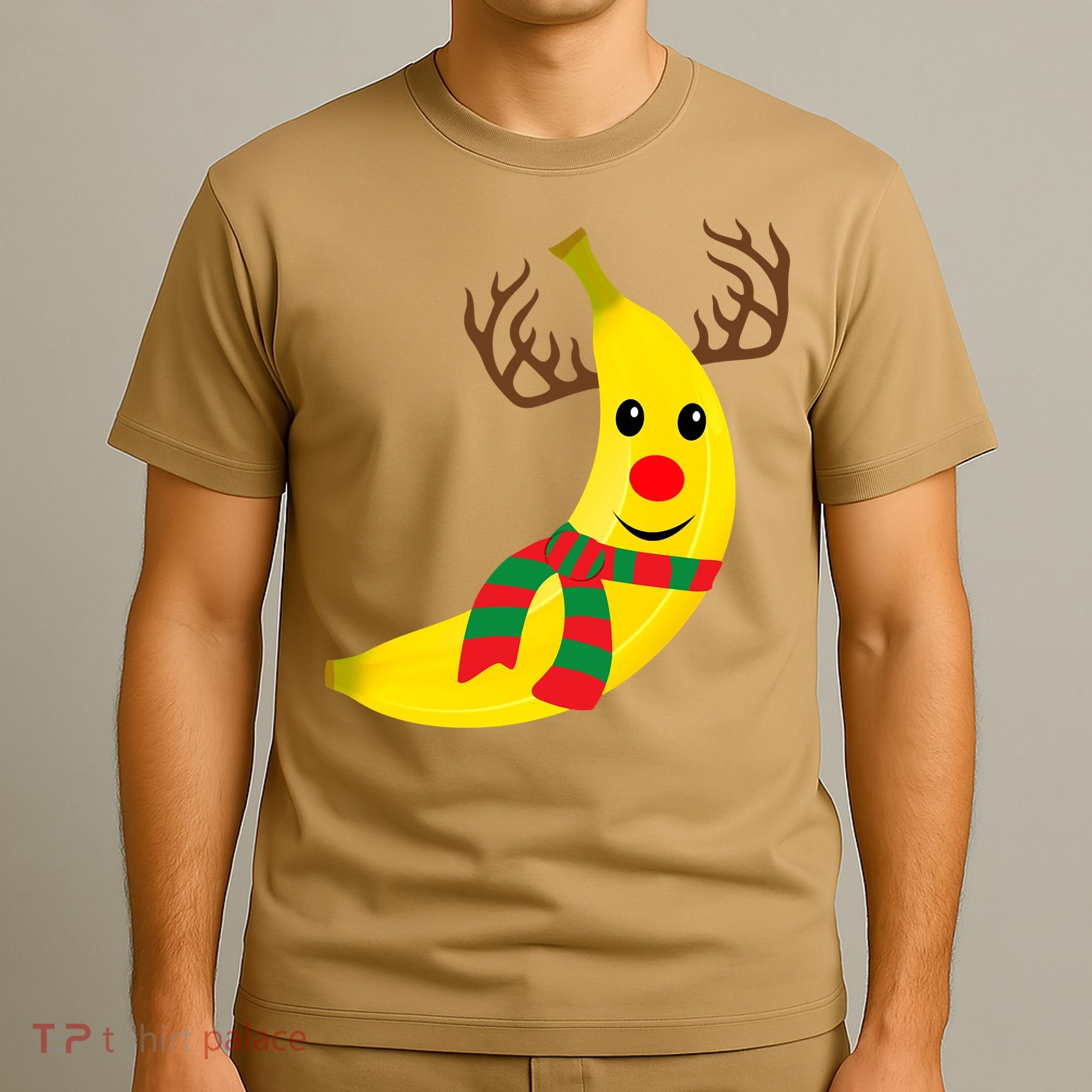 Banana Lover Xmas Gift Ugly Banana Christmas Sweater T-Shirt