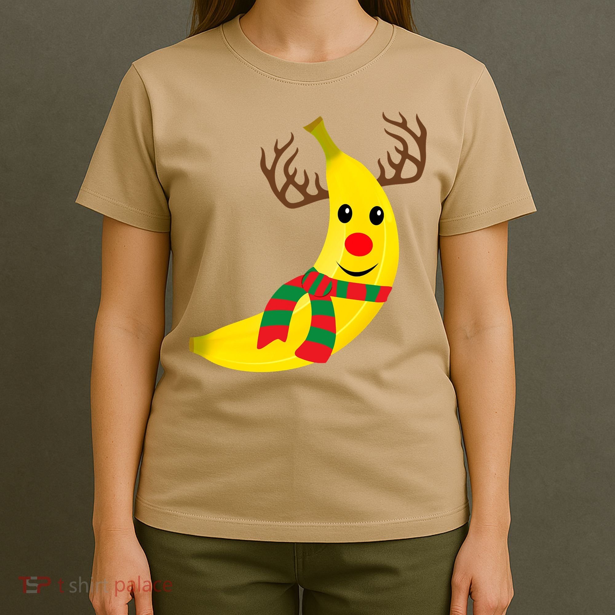 Banana Lover Xmas Gift Ugly Banana Christmas Sweater T-Shirt