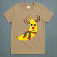 Banana Lover Xmas Gift Ugly Banana Christmas Sweater T-Shirt thumb 5