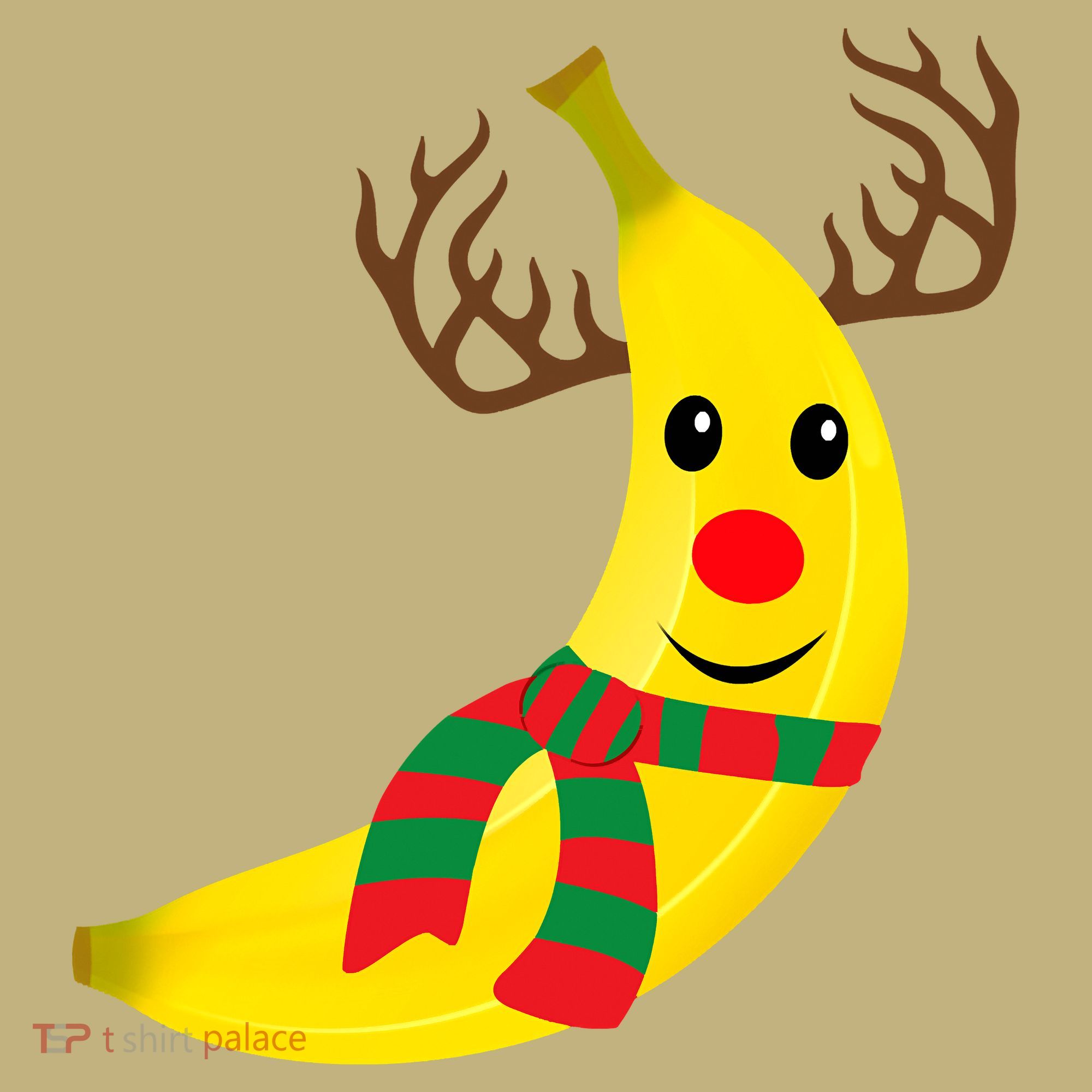 Banana Lover Xmas Gift Ugly Banana Christmas Sweater T-Shirt