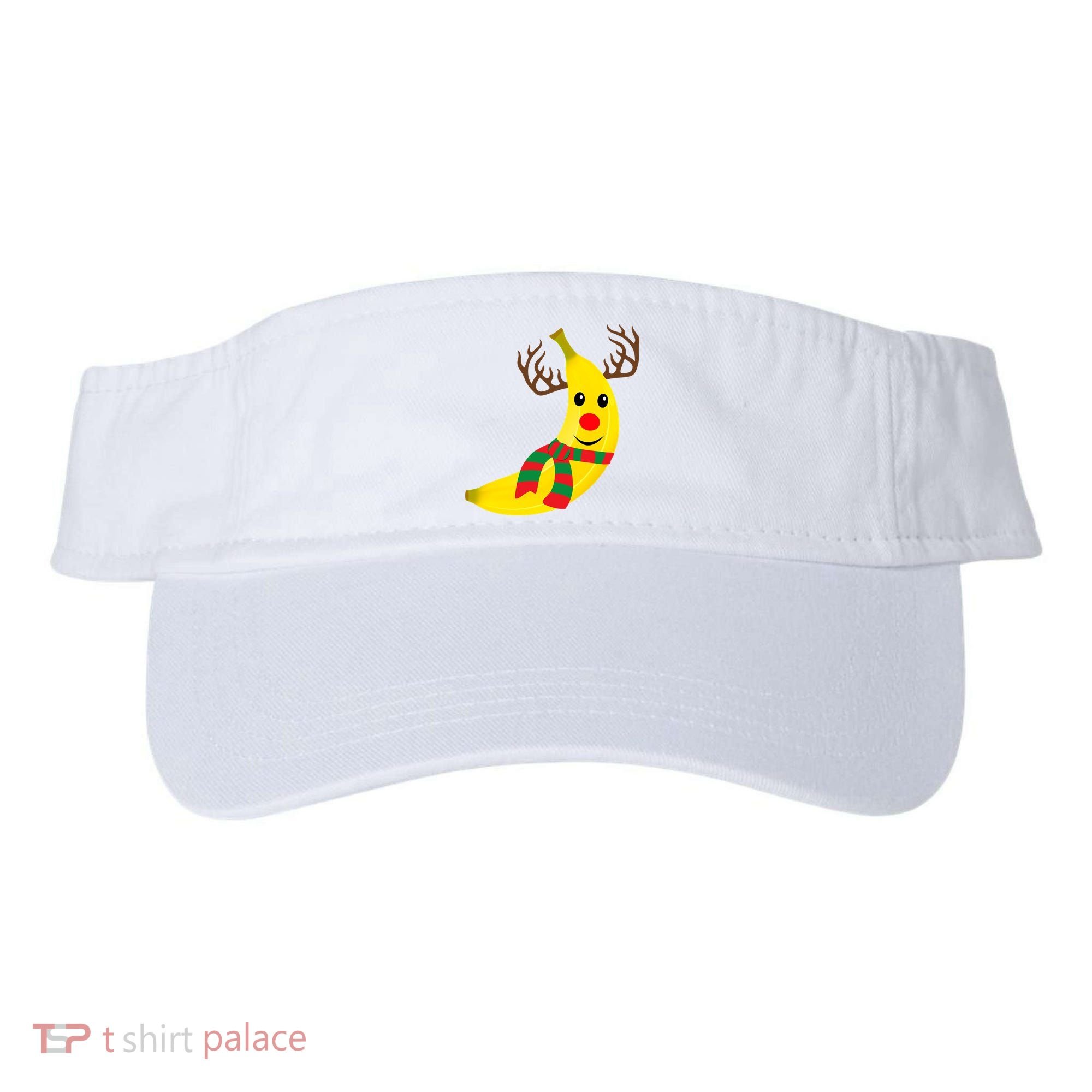 Banana Lover Xmas Gift Ugly Banana Christmas Sweater Visor