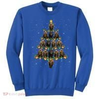 Bear Lover Xmas Tree Lights Santa Bear Christmas Funny Gift Sweatshirt thumb 0