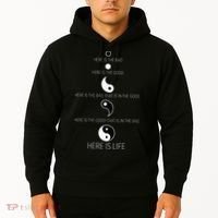 Buddist Life Yin Yang Hoodie thumb 2