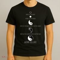 Buddist Life Yin Yang T-Shirt thumb 3