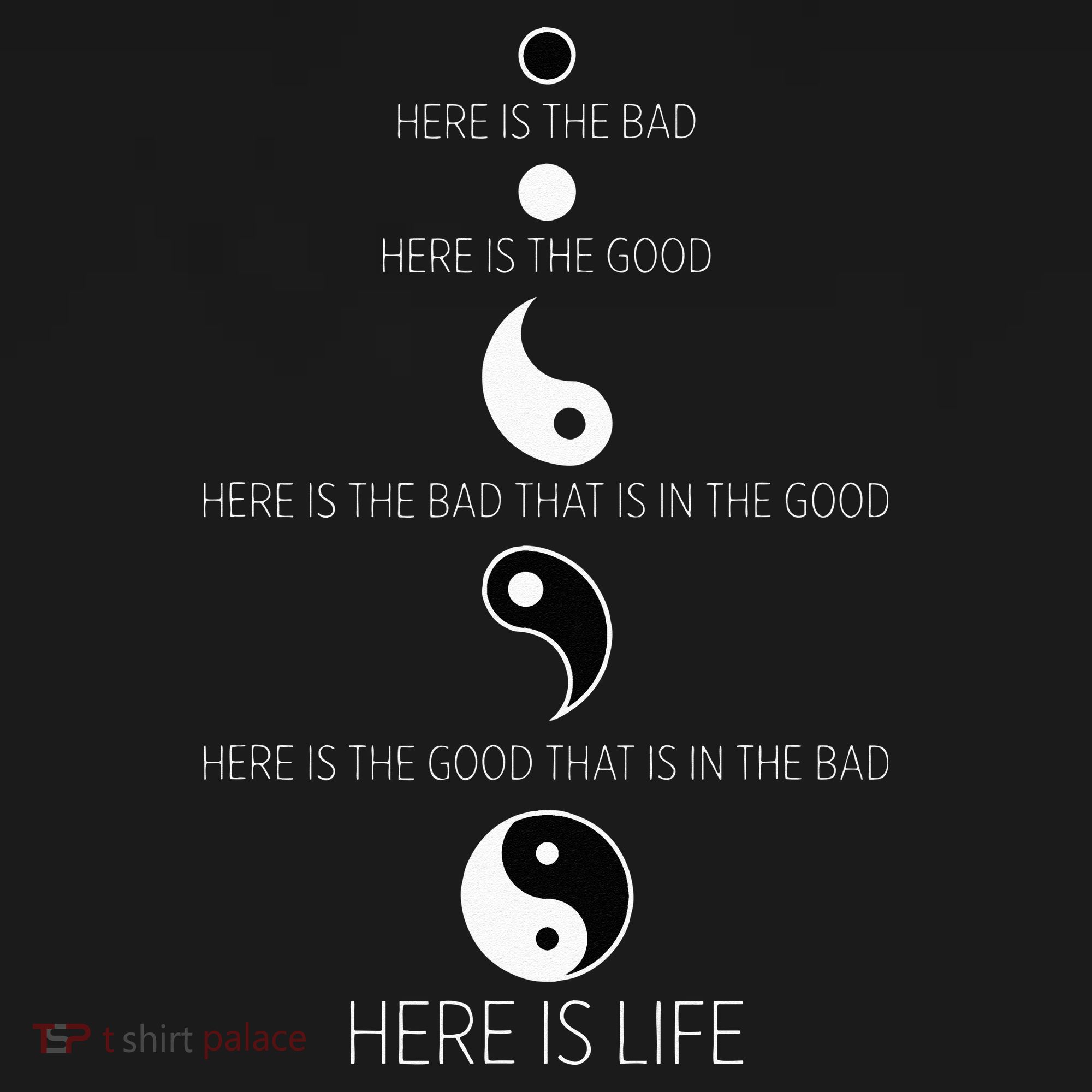Buddist Life Yin Yang Coaster