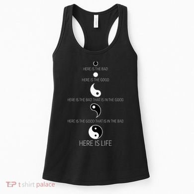 Buddist Life Yin Yang Women's Tank Top