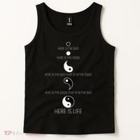 Buddist Life Yin Yang Tank Top thumb 2