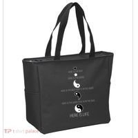 Buddist Life Yin Yang Tote Bag thumb 2