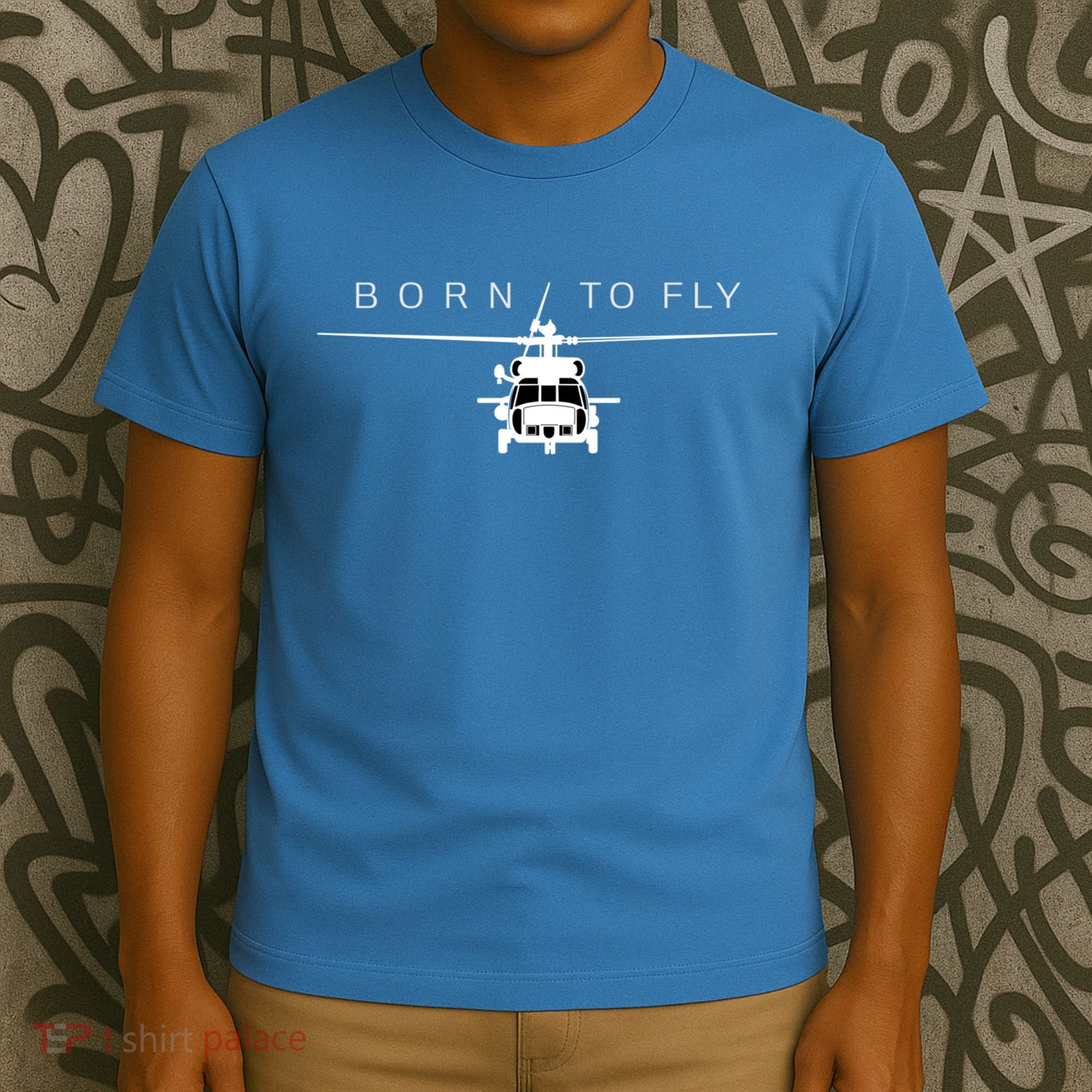 Blackhawk Military Aviation Helicopter Pilot Gift T-Shirt