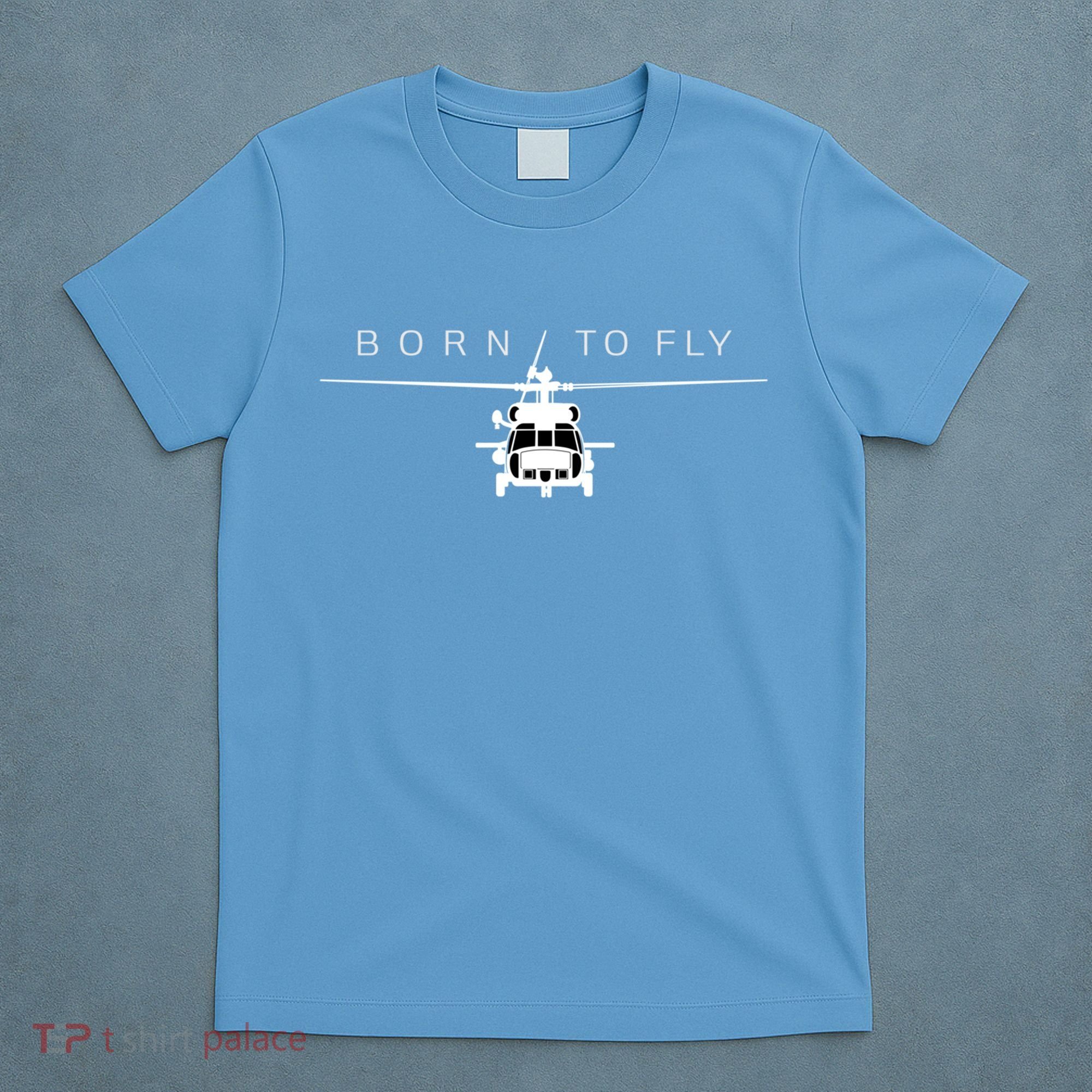 Blackhawk Military Aviation Helicopter Pilot Gift T-Shirt