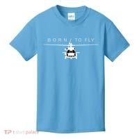 Blackhawk Military Aviation Helicopter Pilot Gift Kids T-Shirt thumb 0