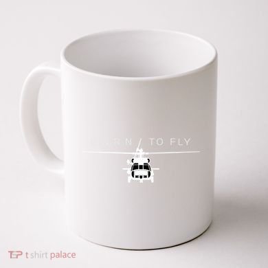 Blackhawk Military Aviation Helicopter Pilot Gift Coffee Mug