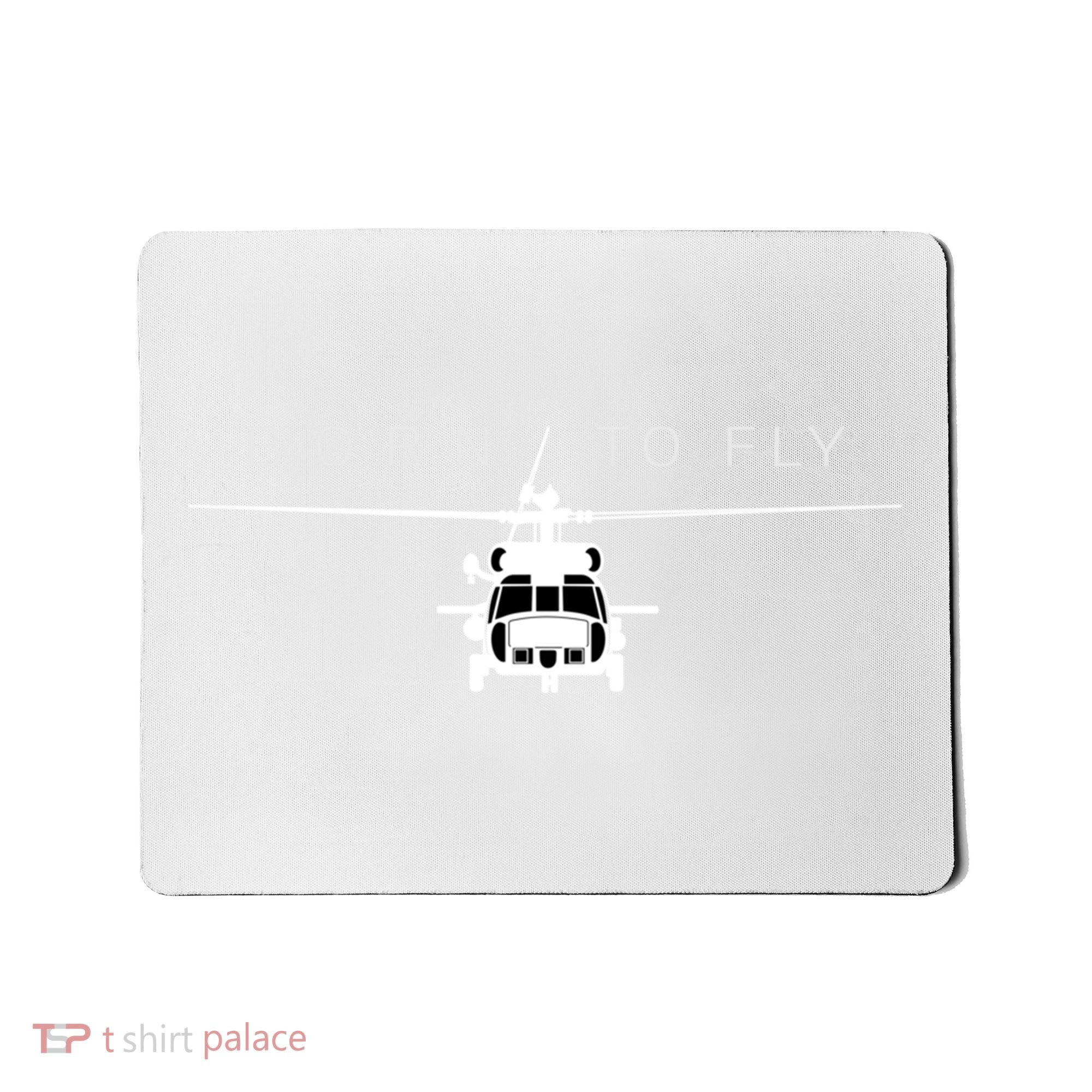 Blackhawk Military Aviation Helicopter Pilot Gift Mousepad